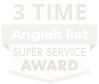 Angie's List 3-time Super Service Award winner